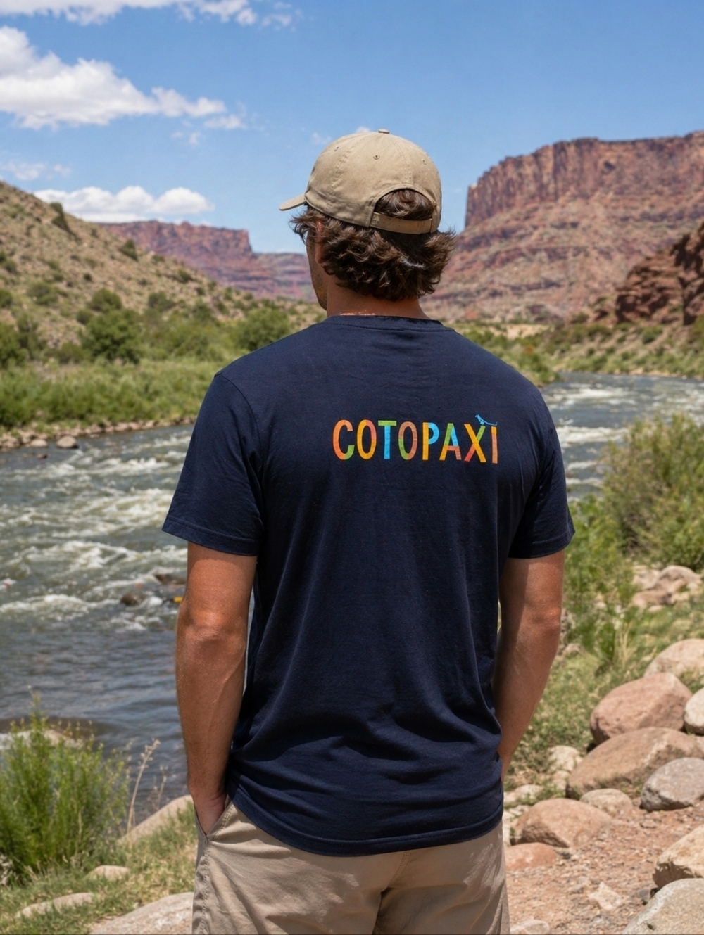 NWT cotopaxi Luzon Organic T-Shirt-Maritime